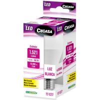 Bombilla Led E27 estándar 14,5W luz neutra (4000k) CEGASA, caja 1 ud