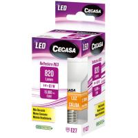 Bombilla Led reflectora E27 R63 9W luz cálida (2700k) CEGASA, caja 1 ud