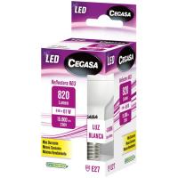 Bombilla Led reflectora E27 R63 9W luz neutra (4000k) CEGASA, caja 1 ud