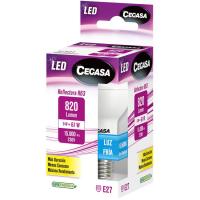 Bombilla Led reflectora E27 R63 9W luz fría (6500k) CEGASA, caja 1 ud