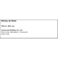 TAMNAVULIN Spey Side Malta whiskia, botila 70 cl