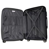 Trolley cabina Archer negro, ABS, TSA, extensible, 4 ruedas IT, 55x36x23 cm