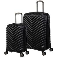 Trolley cabina Archer negro, ABS, TSA, extensible, 4 ruedas IT, 55x36x23 cm