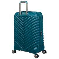 Trolley mediano Archer petroleo ABS, TSA, 4 ruedas, extensible IT, 70x49x30+7,6 cm