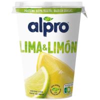 Producto fermentado a base de lima-limón ALPRO, tarrina 400 g