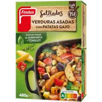 Verduras asadas patatas gajo FINDUS, caja 480 g