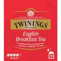 TWININGS English Breakfast tea, kutxa 10 zorro