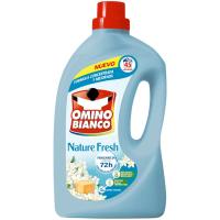 Detergente líquido Nature Fresh OMINO BIANCO, garrafa 45 dosis