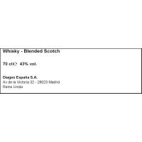 Whisky escocés Green Label 15 años JOHNNIE WALKER, botella 70 cl