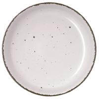 Plato hondo de loza 18,5 cm crema Duna QUID, 1 ud