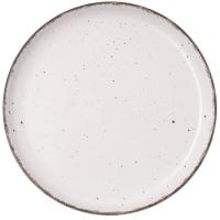 Plato postre de loza 20 cm crema Duna QUID, 1 ud