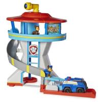  Lookout Tower Playset con lanzador de coches, edad rec: +3 años PAW PATROL