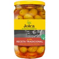 Aceitunas receta tradicional JOLCA, frasco 720 g