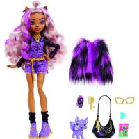 Muñeca Clawdeen Wolf articulada mascota y accesorios edad rec:+4 años MONSTER HIGH