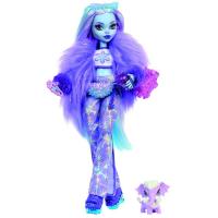 Abbey Bominable articulada con mascota y accesorios, edad rec:+4años MONSTER HIGH