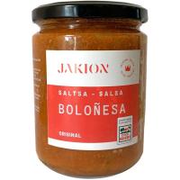 Salsa boloñesa Euskal Baserri JAKION, frasco 415 g