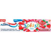 Dentífrico splash de fresa niños 3-8 años AQUAFRESH, tubo 75 ml