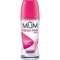 MUM fresh pink desodorantea, roll on 50 ml