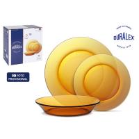 Vajilla de vidrio Ambar DURALEX, 12 piezas