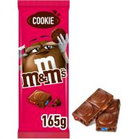 Chocolate cookies M&M'S, tableta 165 g