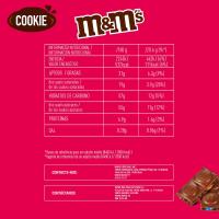 Chocolate cookies M&M'S, tableta 165 g