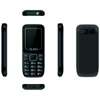Teléfono móvil libre negro, P-180 QUBO