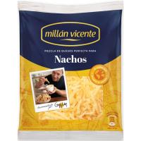 Queso rallado especial nachos, tacos MILLAN VICENTE, bolsa 140 g