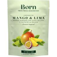 Mango y lima deshidratado BORN, bolsa 40 g