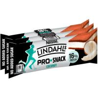 Snack coconut LINDAHLS, pack 3x40 g