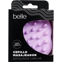 Cepillo masajeador cuero cabelludo BELLE, 1 ud