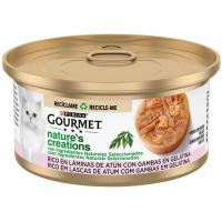 Alimento de atún&gambas para gato GOURMET, lata 70 g