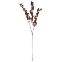 Tallo artificial flor de campo rojo oscuro, 1 ud