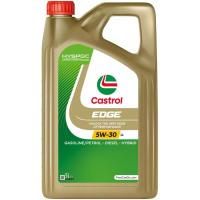 CASTROL 5W30 LL Edge Titanium motor olioa gasolina, diesela eta hibridoa, 5 litro