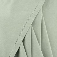 Mantel Chambray verde, 100% algodón, 150x200 cm