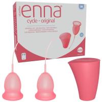 Copa menstrual talla M ENNA CYCLE, caja 2 uds