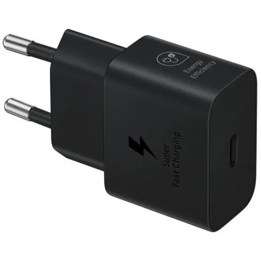 Cargador de red  negro 25W, SAMSUNG