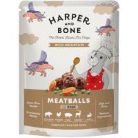 Albóndigas sabores de caza para perro HARPER&BONE, bolsa 300 g
