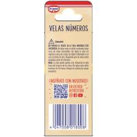 Vela Nº 0 DR. OETKER, pack 1 ud