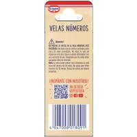 Vela Nº 3 DR. OETKER, pack 1 ud