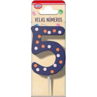 Vela Nº 5 DR. OETKER, pack 1 ud