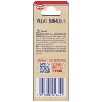 Vela Nº 8 DR. OETKER, pack 1 ud