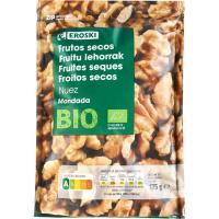 EROSKI bio intxaur zuritua, poltsa 175 g