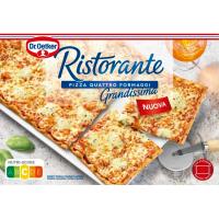 Pizza grandissima 4 formaggi DR.OETKER RISTORANTE, caja 560 g