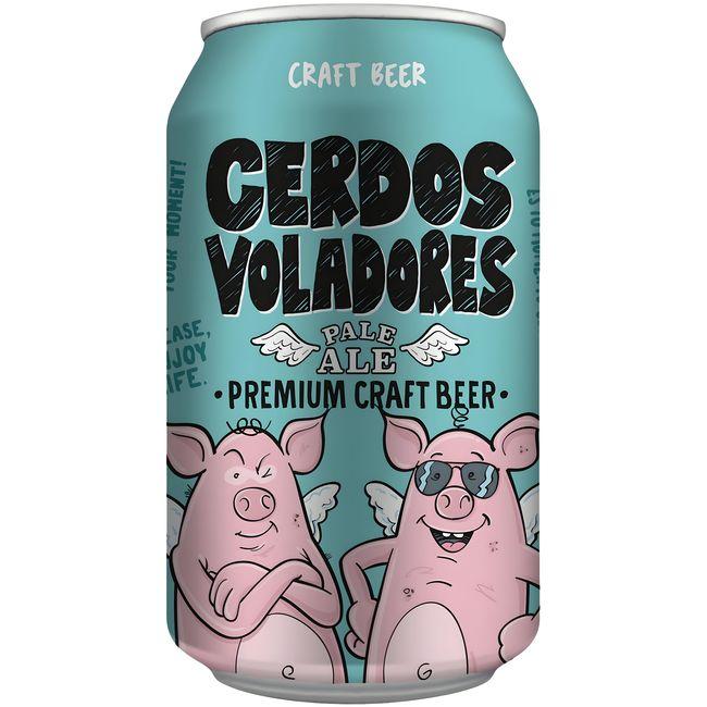 precios Cerveza Sin Gluten Cerdos Voladores, Lata 33 Cl en Eroski