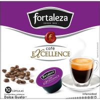 FORTALEZA Excellence kafea, bateragarria Dolce Gusstorekin, kutxa 10 ale