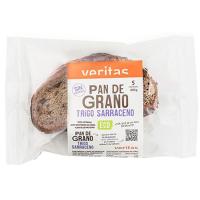 Pan de grano trigo sarraceno eco VERITAS, paquete 200 g