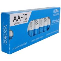 Pila ultra alcalina LR06 (AA) VONIKO, pack 10 uds