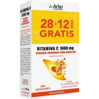 Arkovital Vitamina C 1000 mg + Zinc ARKOPHARMA, tubo 20 capsulas