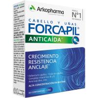 Forcapil anticaída cabello y uñas ARKOPHARMA, caja 30 capsulas