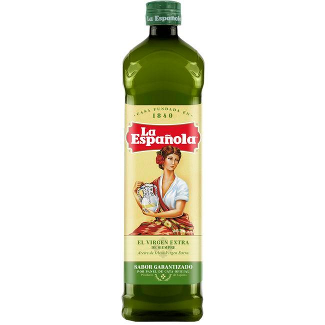 Aceite de oliva virgen extra LA ESPAÑOLA, botella 1 litro en Eroski